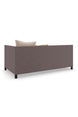 Brązowy tapicerowany fotel modułowy | Caracole Tuxedo | Caracole.eu.com
