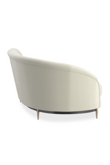 Biała aksamitna sofa modułowa | Caracole Three's Company | Caracole.eu.com