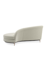 Biała aksamitna sofa modułowa | Caracole Three's Company | Caracole.eu.com