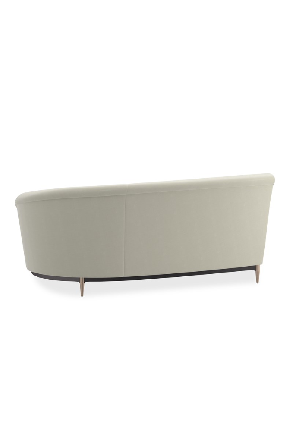 Biała aksamitna sofa modułowa | Caracole Three's Company | Caracole.eu.com