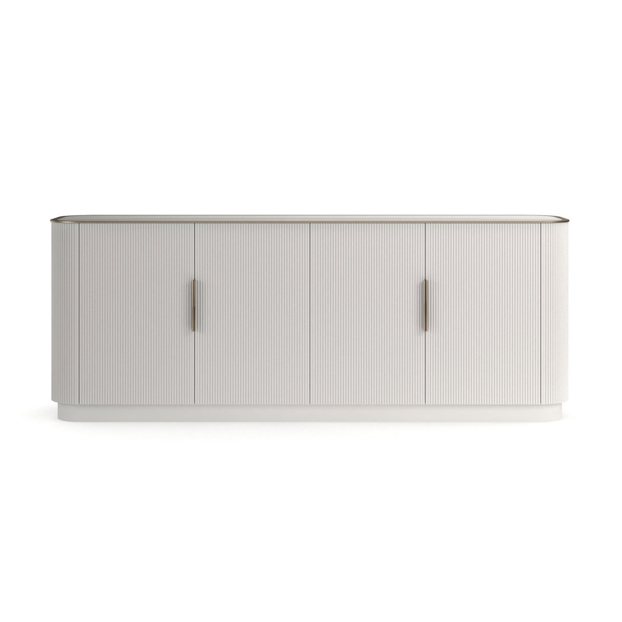 Komoda Matte Pearl 4-drzwiowa | Caracole Love