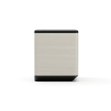 Opalowa szafka nocna z 2 szufladami | Caracole Madera Plinth