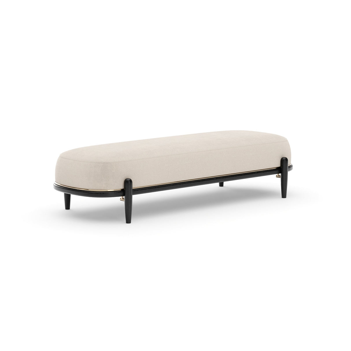 Ławka do łóżka w kolorze ecru | Caracole Madera