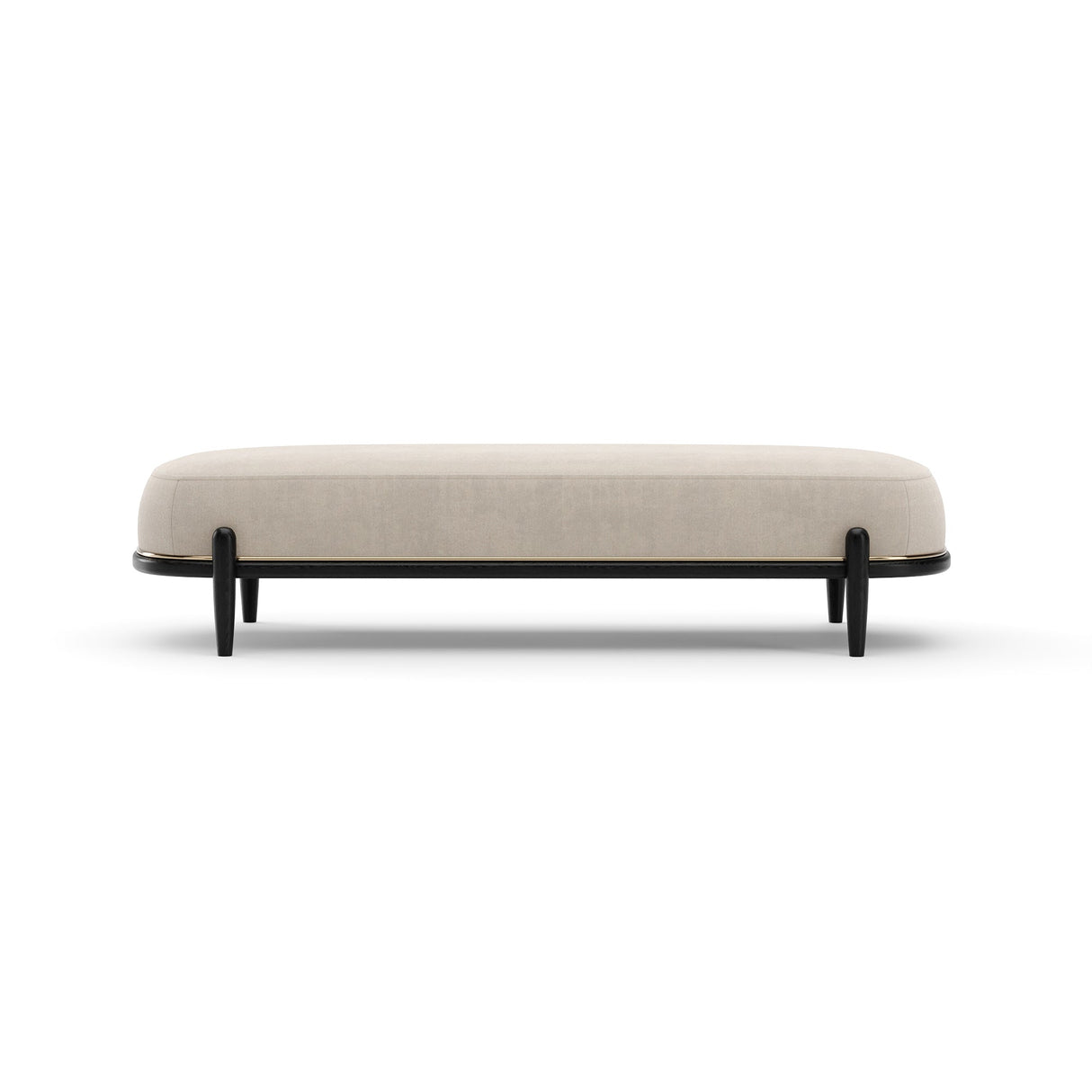 Ławka do łóżka w kolorze ecru | Caracole Madera