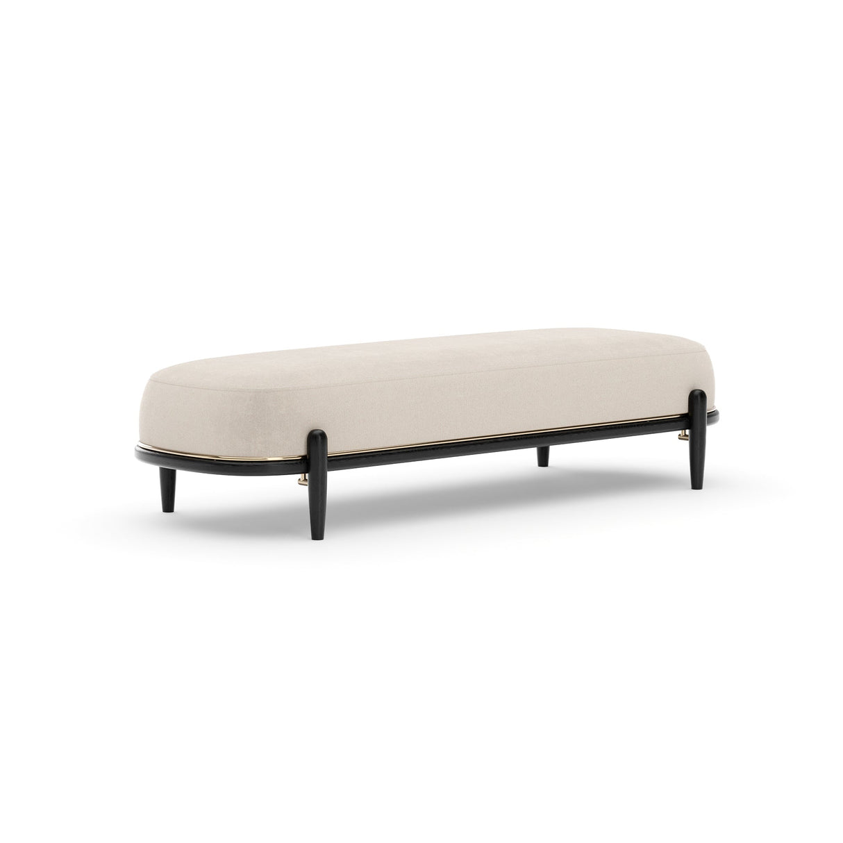 Ławka do łóżka w kolorze ecru | Caracole Madera