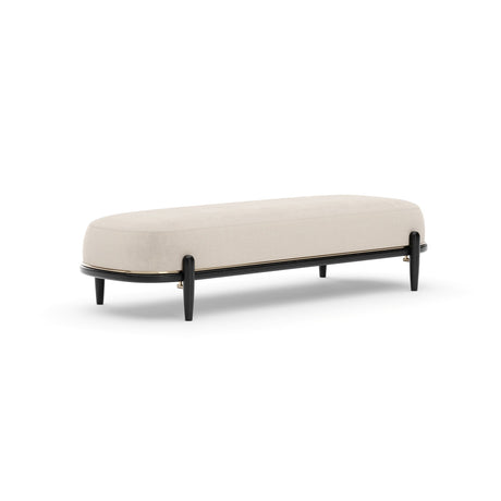Ławka do łóżka w kolorze ecru | Caracole Madera