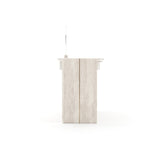 Toaletka z 3 szufladami i podstawą z trawertynu | Caracole Overlap