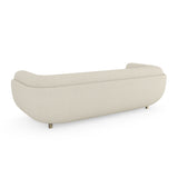 Sofa Bouclé w kolorze kości słoniowej | Caracole Cocoon