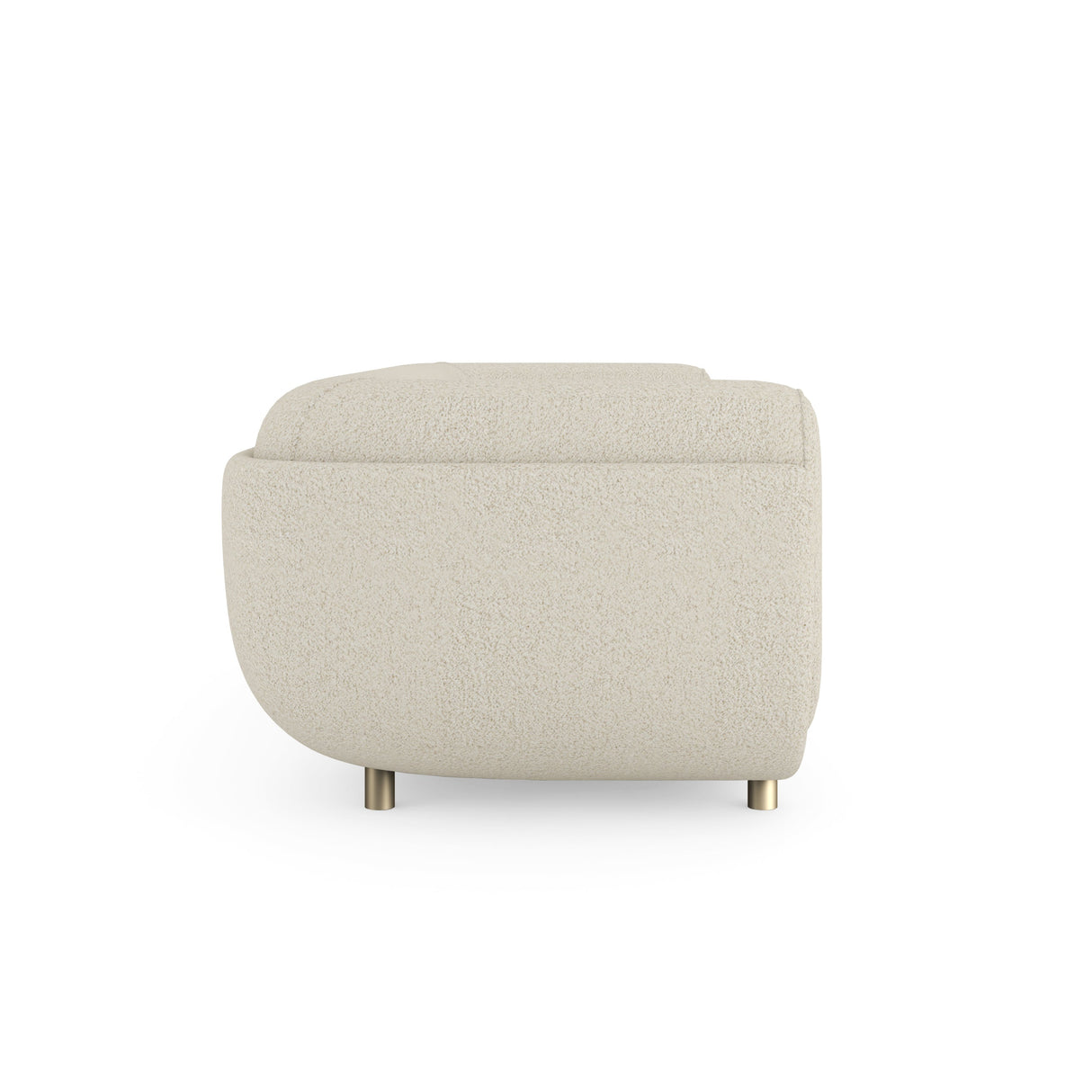 Sofa Bouclé w kolorze kości słoniowej | Caracole Cocoon