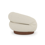 Naturalny fotel obrotowy | Caracole Smoosh