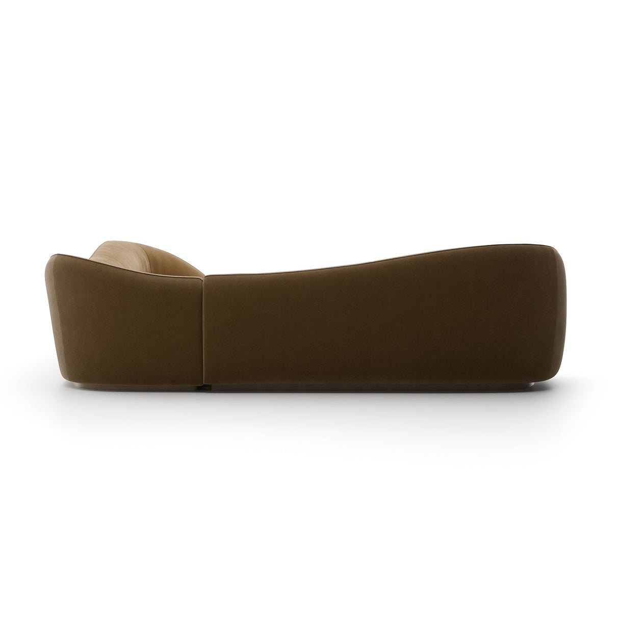 Tapicerowana sofa rzeźbiarska | Caracole Kalahari