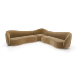 Tapicerowana sofa rzeźbiarska | Caracole Kalahari