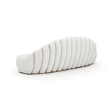 Sofa kokonowa w kolorze kości słoniowej | Caracole Chrysalis