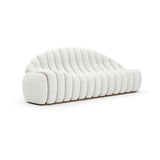Sofa kokonowa w kolorze kości słoniowej | Caracole Chrysalis