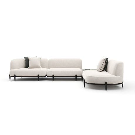 Sofa segmentowa | Caracole Madera Raf L Sekcja
