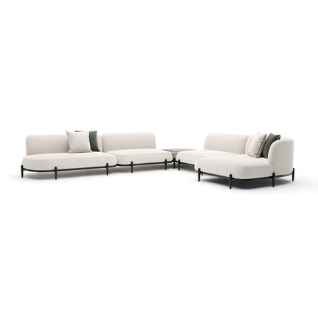 Sofa segmentowa | Caracole Madera Laf L segmentowa