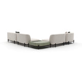 Sofa segmentowa | Caracole Madera Raf Duży segment L