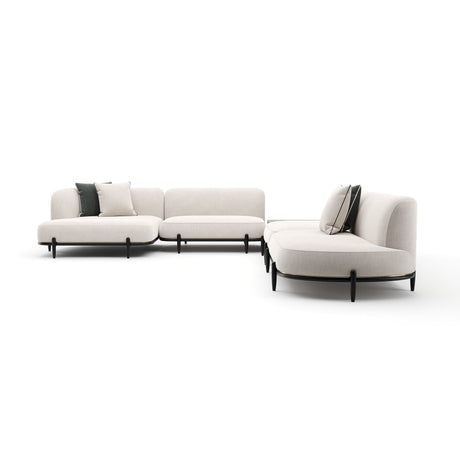 Sofa segmentowa | Caracole Madera Raf Duży segment L