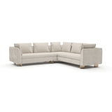 Perłowa Sofa | Caracole Altura Laf L segmentowa