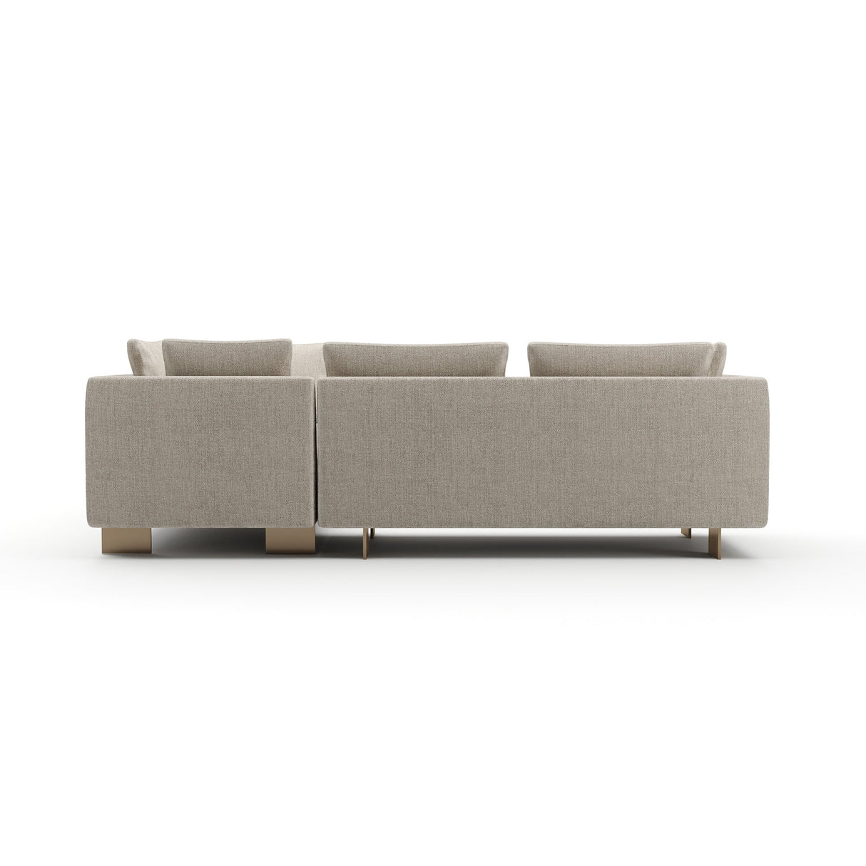 Perłowa Sofa | Caracole Altura Laf L segmentowa