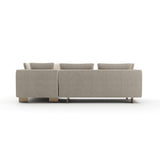 Perłowa Sofa | Caracole Altura Laf L segmentowa