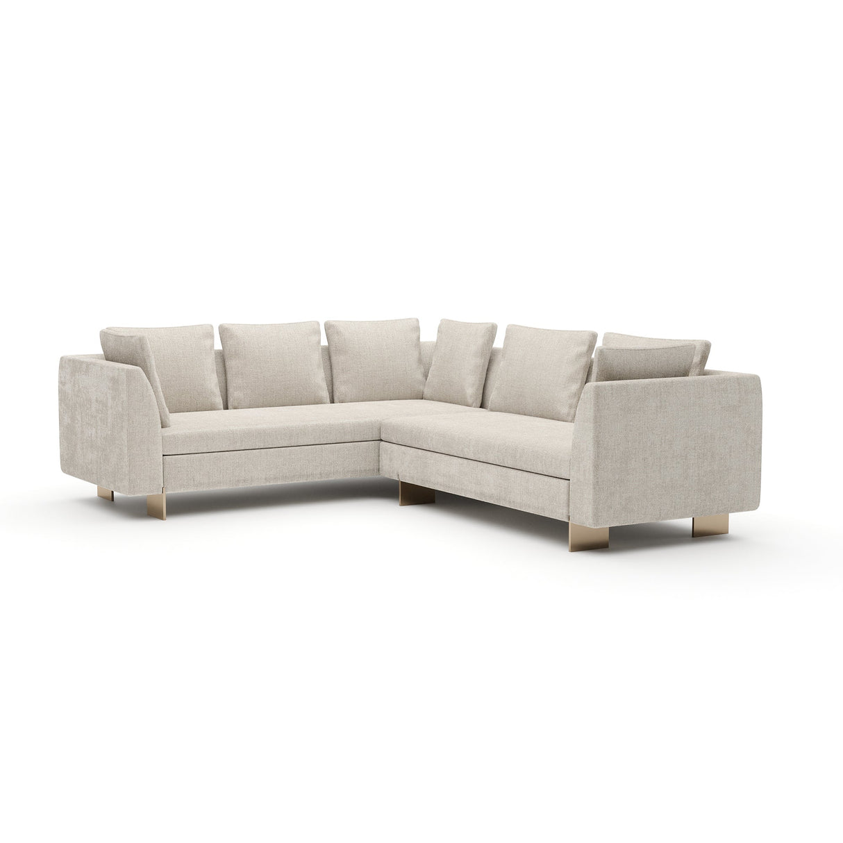 Perłowa Sofa | Caracole Altura Raf L Mały