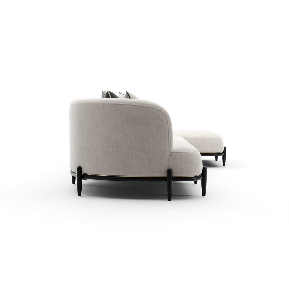 Sofa segmentowa | Caracole Madera Raf Duży segment L