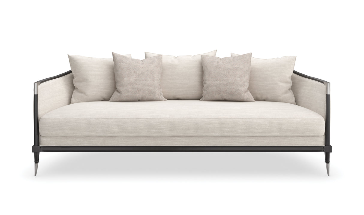 Klasyczna sofa z szezlongiem | Caracole Splash of Flash