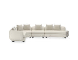 Kremowa sofa modułowa | Caracole Lumi