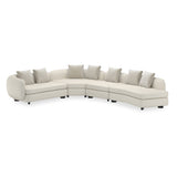Kremowa sofa modułowa | Caracole Lumi