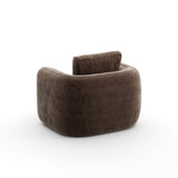Fotel wypoczynkowy Taupe Velvet | Caracole Overlap