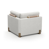 Narożna sofa w kolorze kremowym | Caracole Contrast