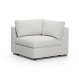 Narożna sofa w kolorze kremowym | Caracole Contrast