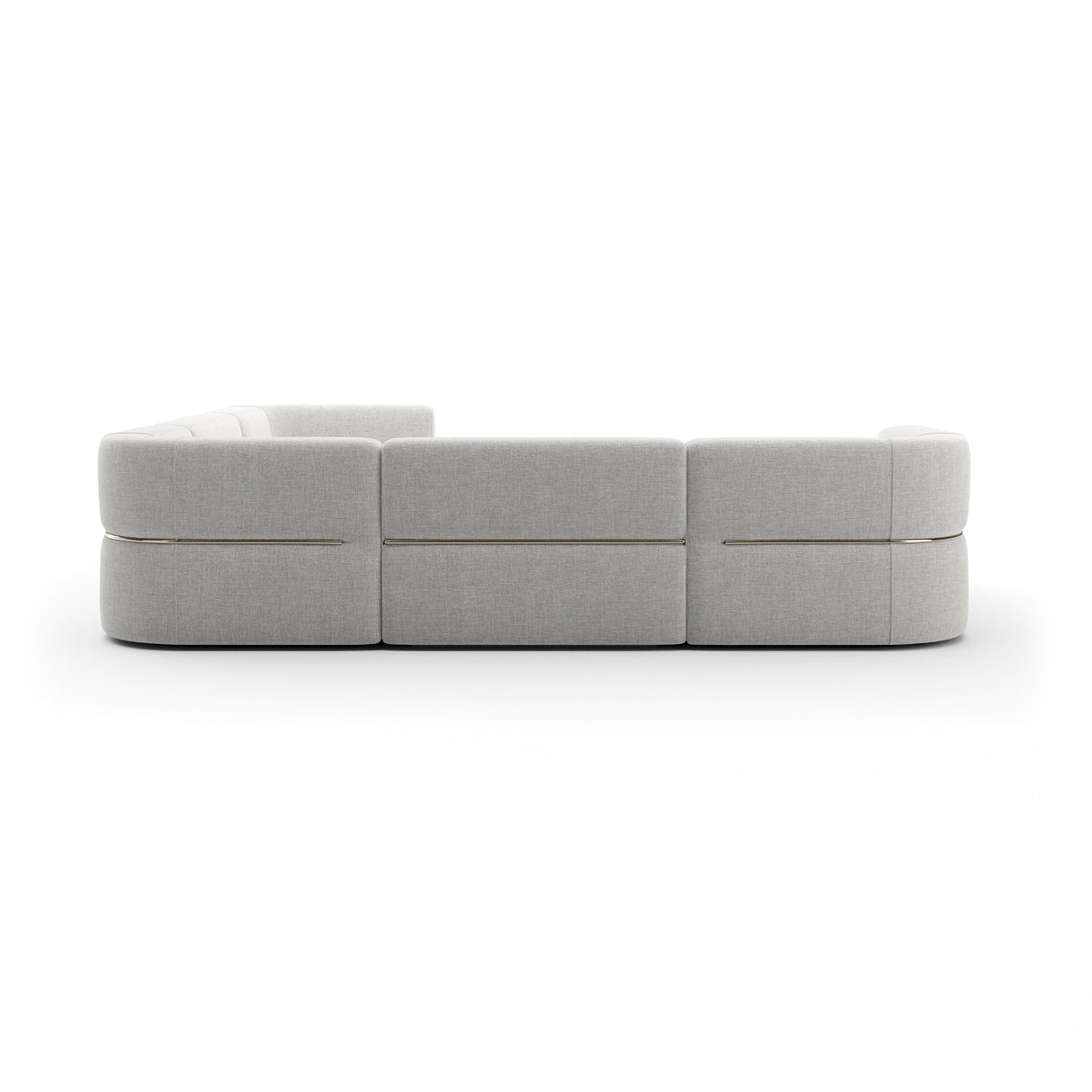Sofa segmentowa lewa Linnen L | Rytm Carakole