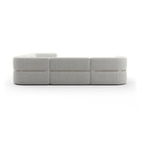 Sofa segmentowa lewa Linnen L | Rytm Carakole