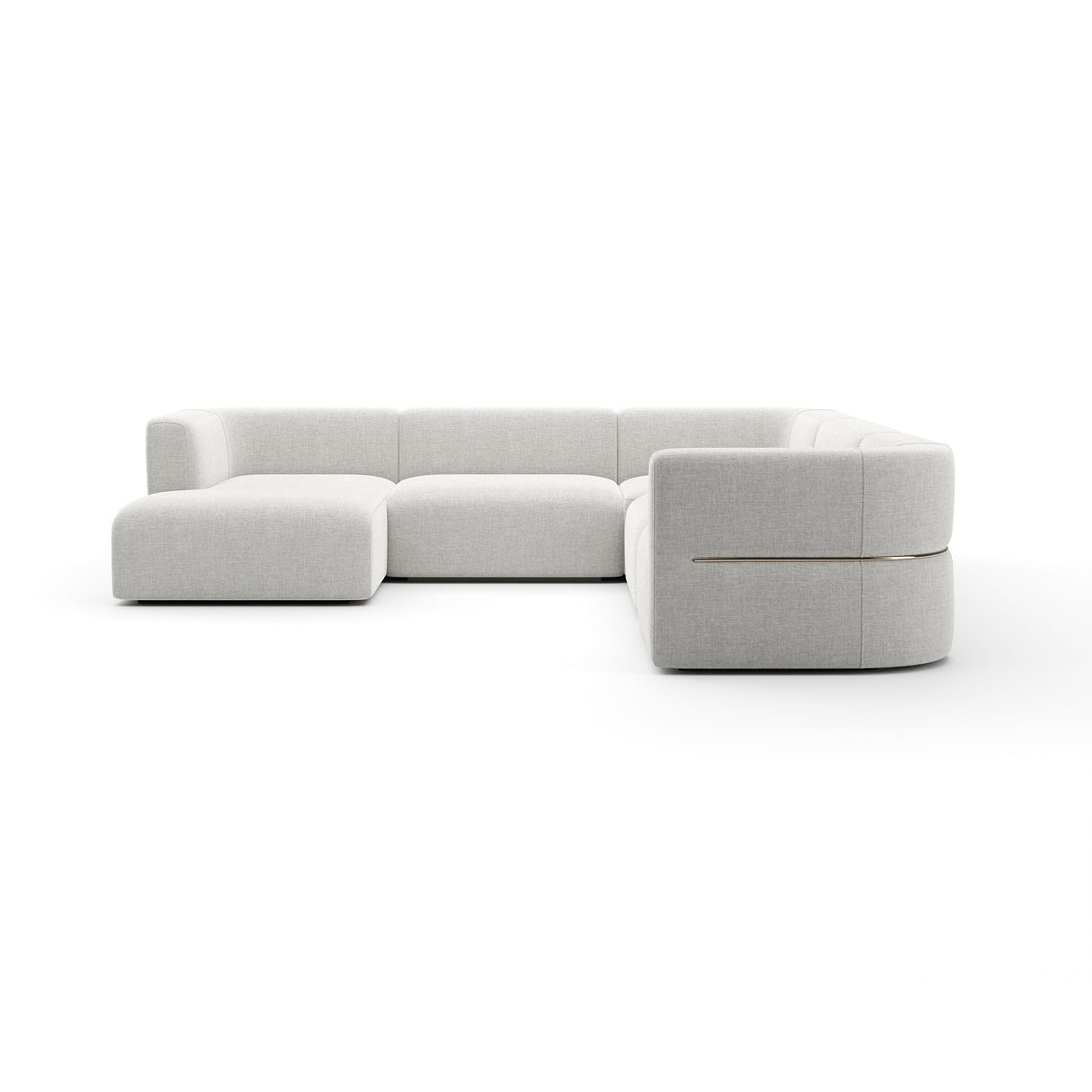 Sofa segmentowa lewa Linnen L | Rytm Carakole