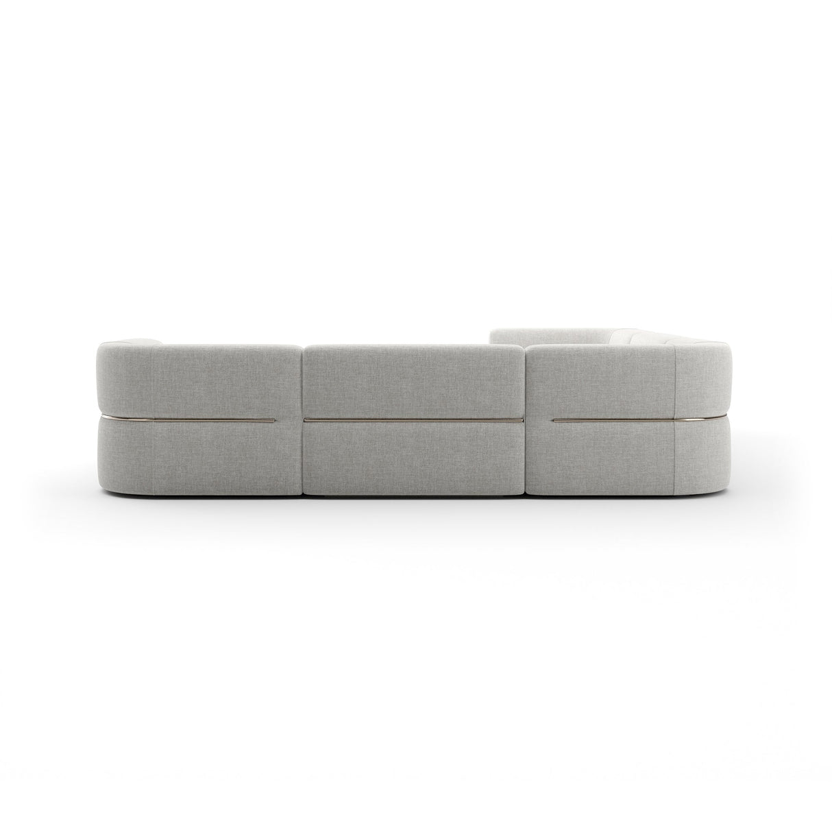 Linnen Sofa segmentowa prawa L | Rytm Carakole