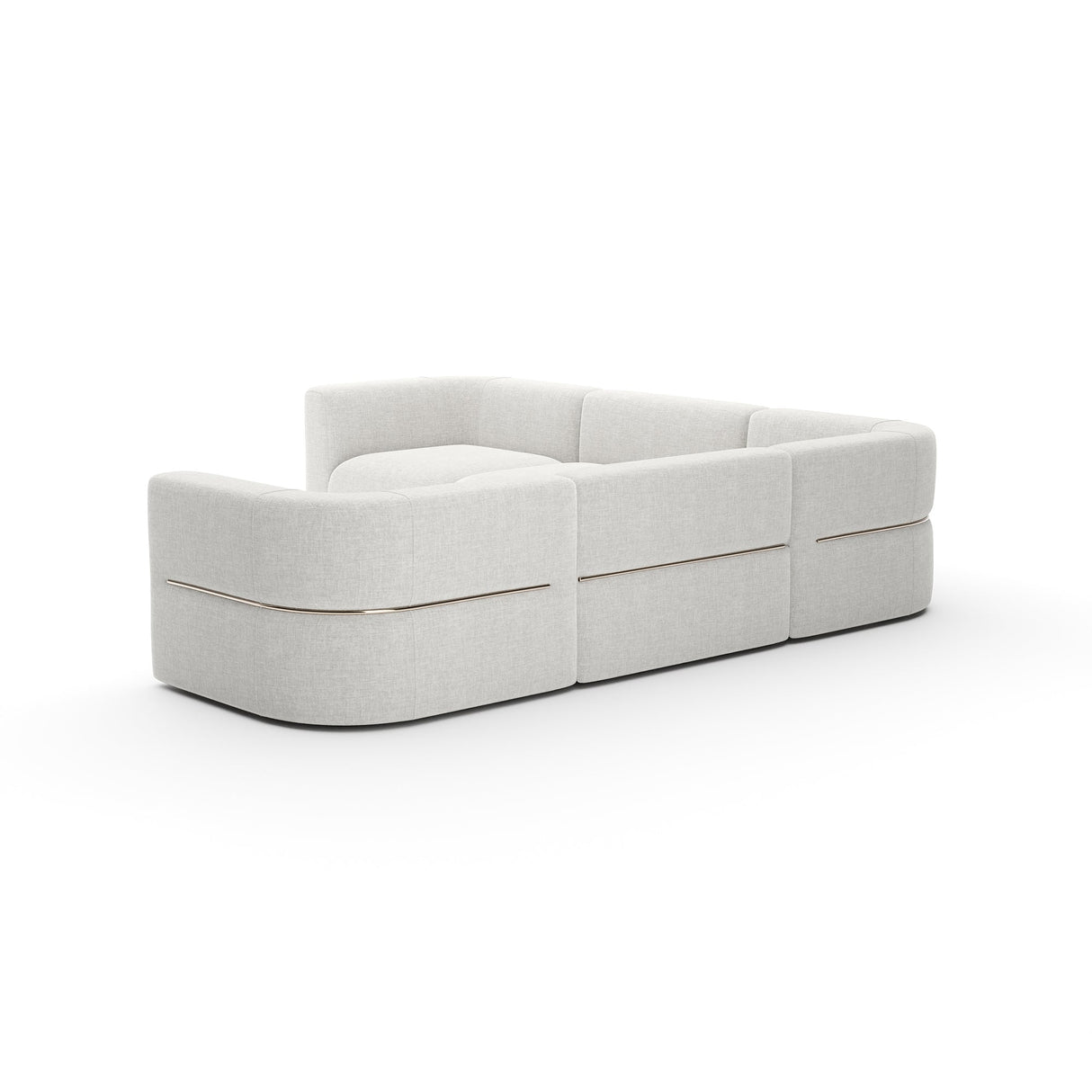 Sofa segmentowa Linnen L | Rytm Carakole