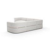 Sofa segmentowa Linnen L | Rytm Carakole