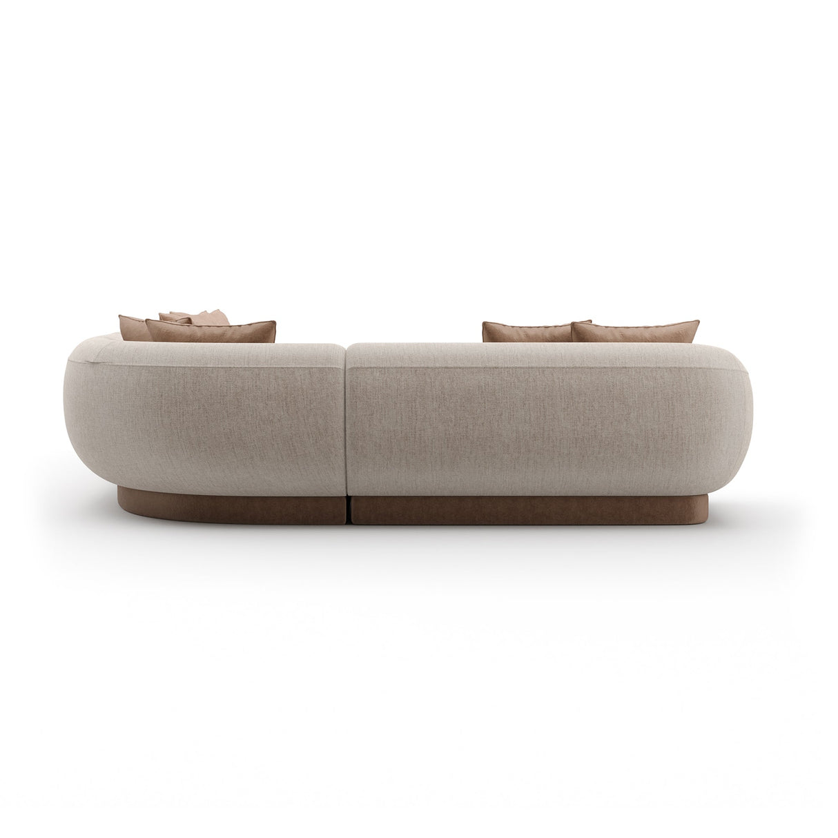 Mała sofa segmentowa Linnen L | Caracole Seta