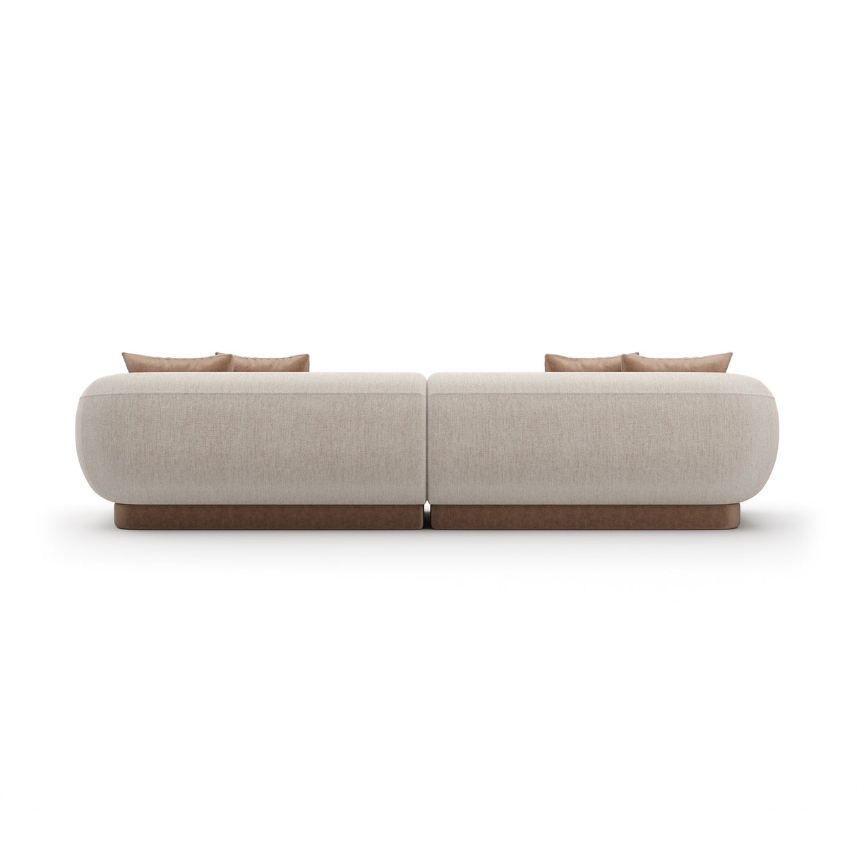 Sofa segmentowa Linnen 2 PC | Caracole Seta