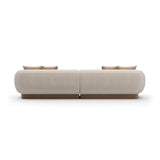 Sofa segmentowa Linnen 2 PC | Caracole Seta