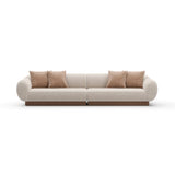 Sofa segmentowa Linnen 2 PC | Caracole Seta