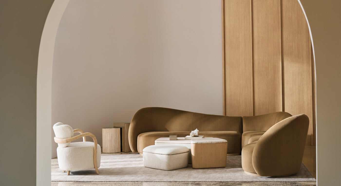 curved sofas caracole | europe retailer